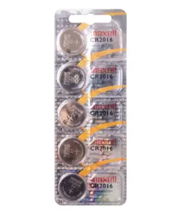 Бутонна батерия литиева CR2016 3V  5бр. в блистер /цена за 1 бр. батерия/