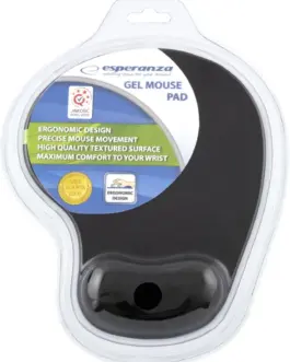 Esperanza GEL подложка за мишка EA137K черен 230x190x20mm