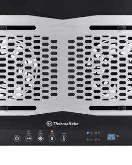 Alternative view of Thermaltake Лаптоп cooler - Massive TM (10~17, 2x120mm Fan) aluminum