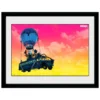 GBEYE FORTNITE - Framed print "Battle Bus" (30x40)