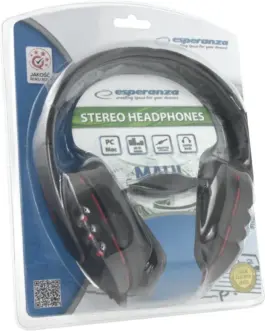 Alternative view of Esperanza слушалки AUDIO STEREO EH142K черен