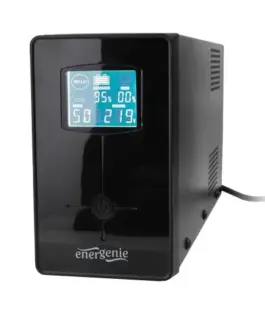 Gembird UPS 850VA Line-In 2X IEC 230V OUT, USB, LCD