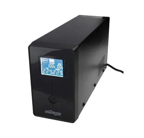 Alternative view of Gembird UPS 650VA 2X IEC 230V OUT, LCD