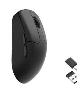 Alternative view of Геймърска Безжична мишка Keychron M2 Mini, Matte Black