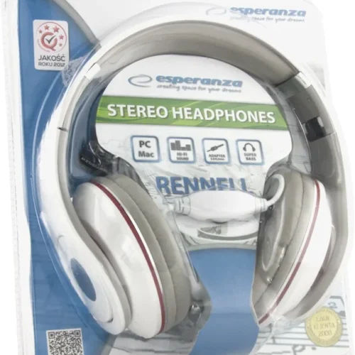 Esperanza слушалки AUDIO STEREO EH141W RENELL бял