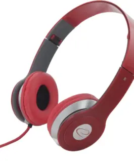 Esperanza слушалки AUDIO STEREO EH145R TECHNO червен