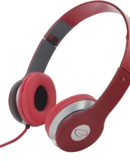 Esperanza слушалки AUDIO STEREO EH145R TECHNO червен