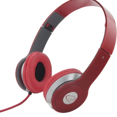 Esperanza слушалки AUDIO STEREO EH145R TECHNO червен