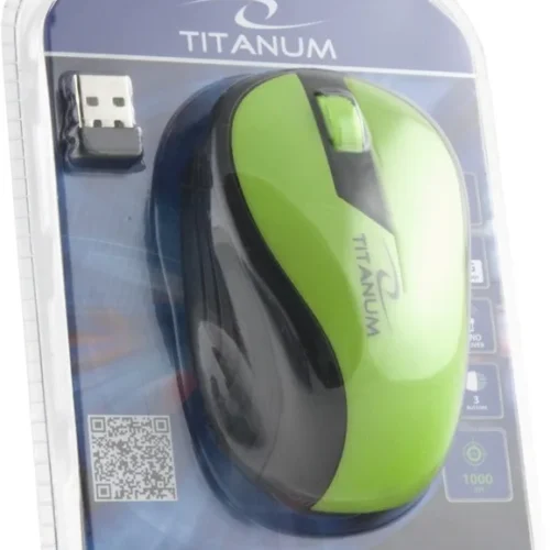 Esperanza WIRELESS OPTICAL MOUSE 1000DPI TM114G RAINBOW зелен