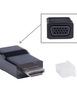 Gembird Video адаптер HDMI-A(M) ->VGA(F)