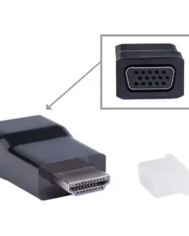 Gembird Video адаптер HDMI-A(M) ->VGA(F)