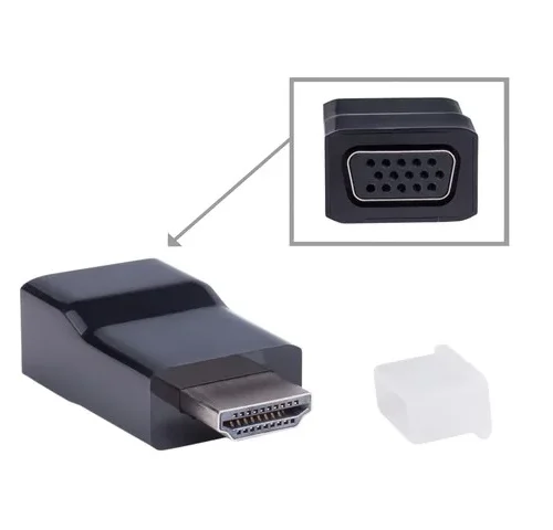 Gembird Video адаптер HDMI-A(M) ->VGA(F)