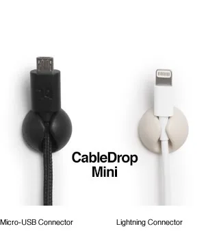 BlueLounge кабелDrop mini 6pcs бял