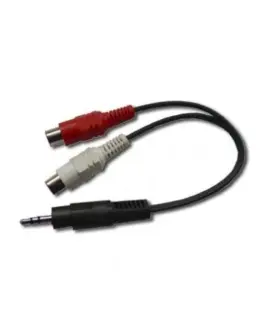 Gembird кабел Minijack->2xCinch (F) 20cm