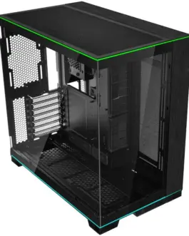 Alternative view of Кутия за компютър Lian Li PC-O11 Dynamic EVO RGB Mid-Tower, TG, Черна