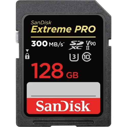 Карта памет SANDISK Extreme PRO SDXC 128GB UHS-II До 300 MB/s
