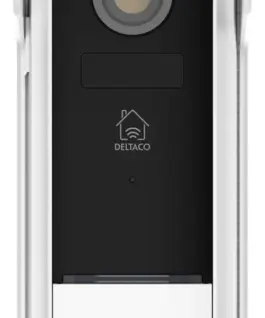 Alternative view of Смарт звънец с камера DELTACO SH-DB02, 1080p, WiFi 2.4GHz, IR 5m, microSD, Бяла