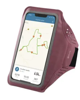 Спортен калъф за ръка HAMA Finest Sports За телефони XL Розов