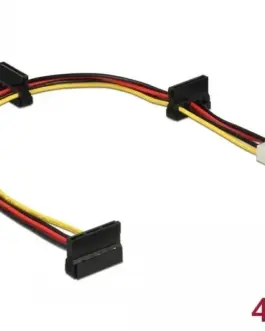 Alternative view of Кабел Power Molex 4 Pin  > 4 x SATA 15 Pin, 40cm