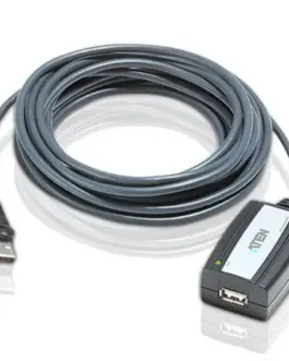 Alternative view of Удължителен кабел ATEN UE250, USB-A мъжко - USB-A женско , 5 м, USB 2.0, Черен