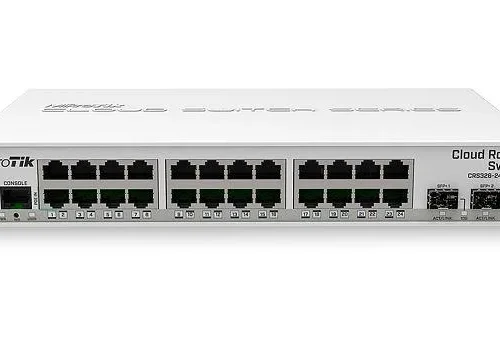 Суич Mikrotik CRS326-24G-2S+IN 24xGigabit LAN 2xSFP+ cages