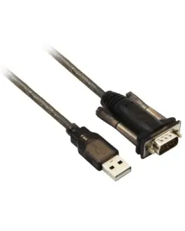 Кабел конвертор ACT Ewent AC6000 USB-A мъжко - Сериен порт D-sub 9-pin мъжко 1.5 м