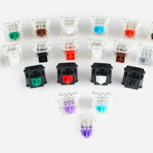 Alternative view of Суичове за механична клавиатура Glorious Gateron Green 120 броя