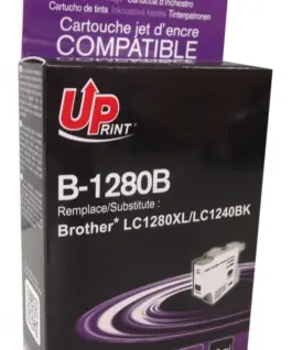 Мастилница UPRINT LC1280XL/1240/1220, BROTHER, Черен