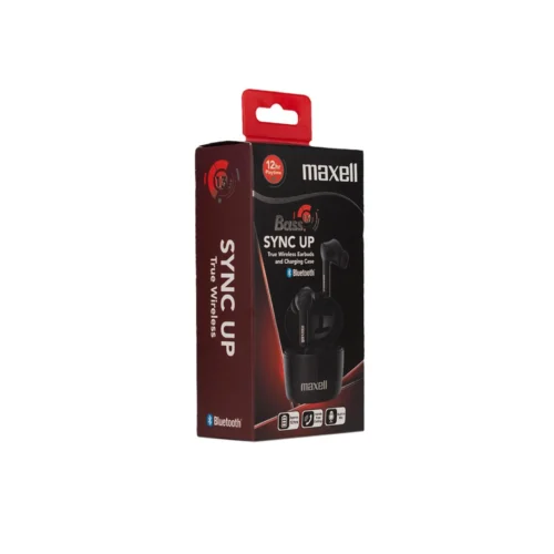 Alternative view of Блутут слушалки Maxell Bass13 TWS, True Wireless, Bluetooth 5.0, Черни