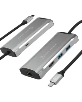Докинг станция j5create JCD392 100W USB-C 10Gbps 4K60
