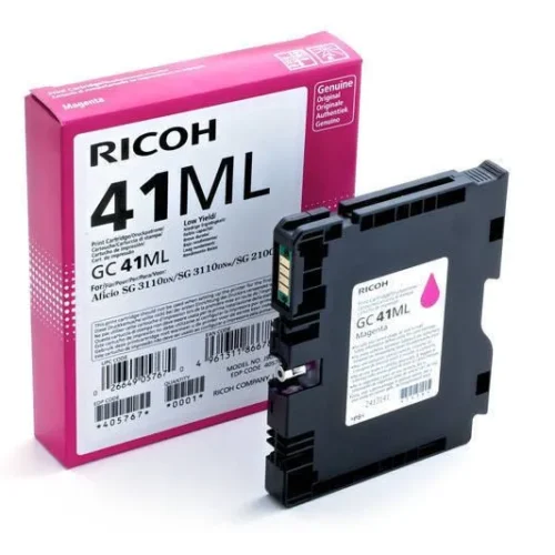 Мастило гел RICOH GC 41ML, GelJet SG 2100N/2100DN, 600 копия,Magenta