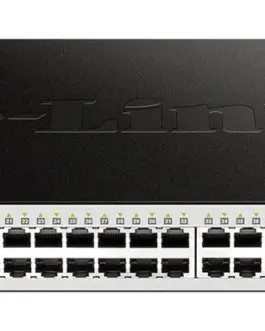 Суич D-Link DGS-1210-52 48 портов 10/100/1000 Base-T port with 4 x 1000Base-T /SFP ports управляем за монтаж в