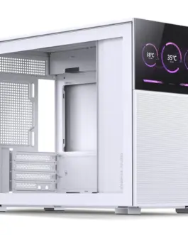 Кутия за компютър Jonsbo D31 Mesh Screen TG mATX Бял