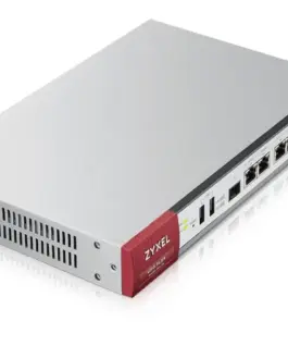Alternative view of Защитна стена ZYXEL USG FLEX 200, 10/100/1000, 4x LAN/DMZ, 2x WAN, 1xSFP, 2xUSB, без лицензи