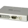 4-портов хъб ATEN UC2324 USB към RS-232