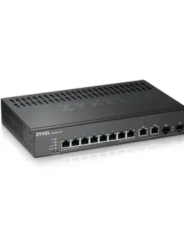 Суич ZYXEL GS2220-10 10 портов управляем L2 8x Gigabit + 2x Gigabit combo
