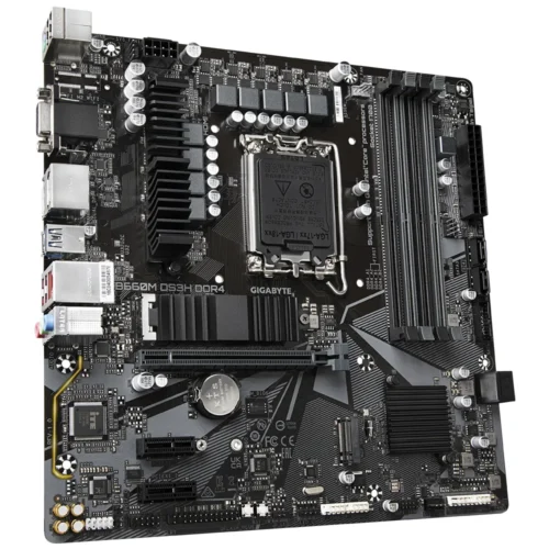 Alternative view of Дънна платка GIGABYTE B660M DS3H, socket 1700, mATX