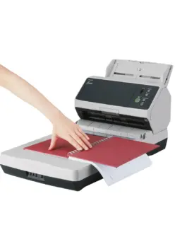 Alternative view of Документен скенер Ricoh fi-8250, Комбиниран с настолен, A4