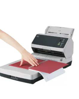 Alternative view of Документен скенер Ricoh fi-8250, Комбиниран с настолен, A4