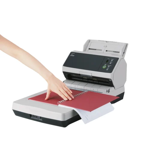 Alternative view of Документен скенер Ricoh fi-8250, Комбиниран с настолен, A4