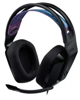 Геймърски слушалки Logitech G335 Микрофон Черни