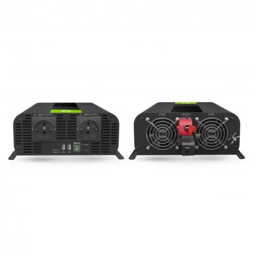 Alternative view of Инвертор GREEN CELL, 12/220V, DC/AC, 2000W/4000W, Чиста синусоида
