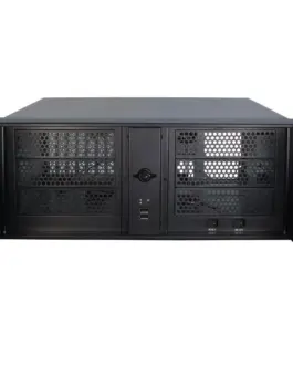 Alternative view of Кутия за компютър InterTech 4U-4098-S, 4U, 19", Чернa