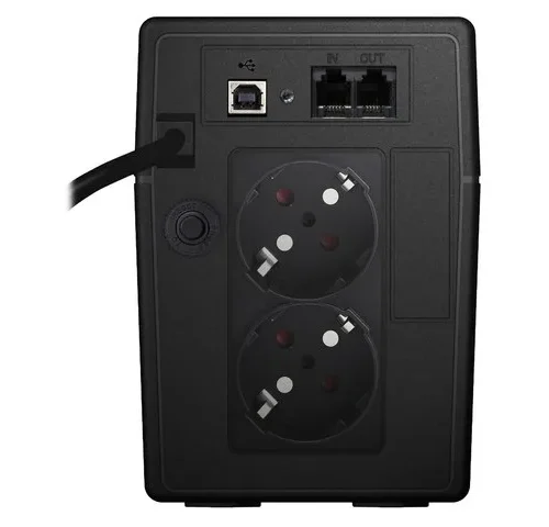 PowerWalker UPS line-interactive 850VA 2X SCHUKO OUT