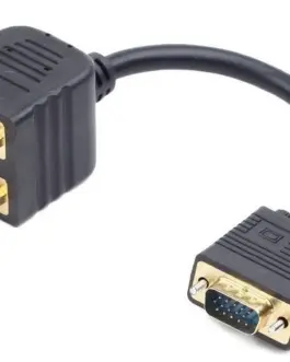 Gembird адаптер VGA(M)-> 2xVGA(F) 20cm