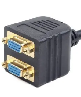 Alternative view of Gembird адаптер VGA(M)-> 2xVGA(F) 20cm