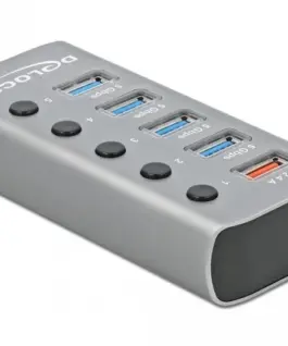 Alternative view of USB Хъб, 4 порта, DELOCK-63262