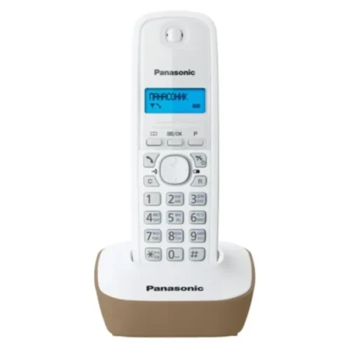 Panasonic Phone KX-TG1611 dect бял/бежов