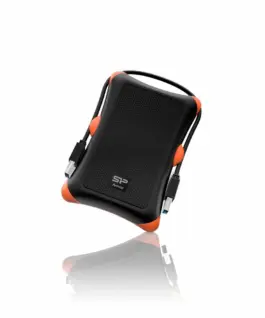 Alternative view of Silicon Power ARMOR A30 2TB USB 3.0 черен-оранжев / ARMOR / wstrząsoodporny