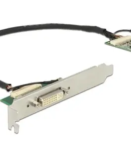 Адаптер Delock PCIe към DVI-I